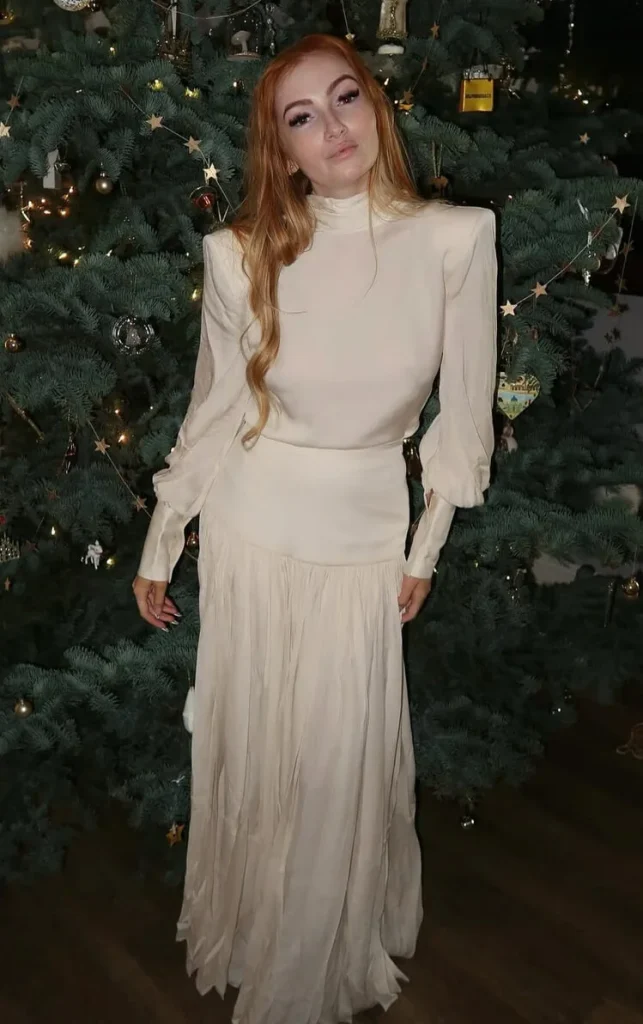 11. Cream Maxi Dress
