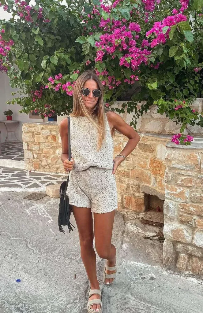 6. Neutral Crochet Set with Slides