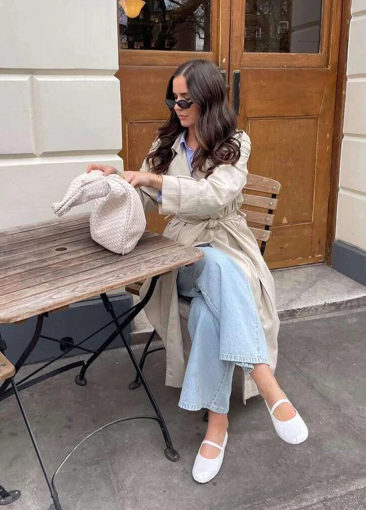 9. Ballet Flats and Soft Shoes Take Over From Heels