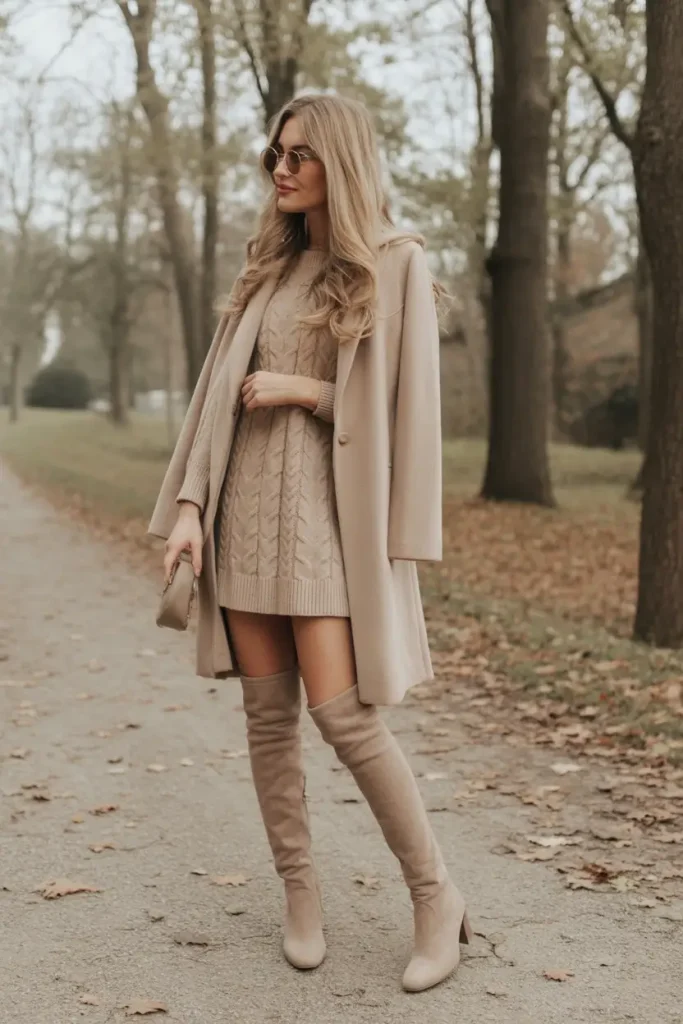 16. Knits & Knee-Highs for Golden Afternoons