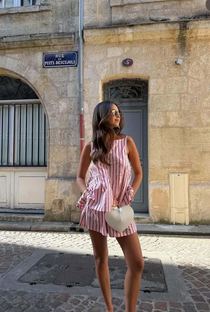 Pink Stripe Set