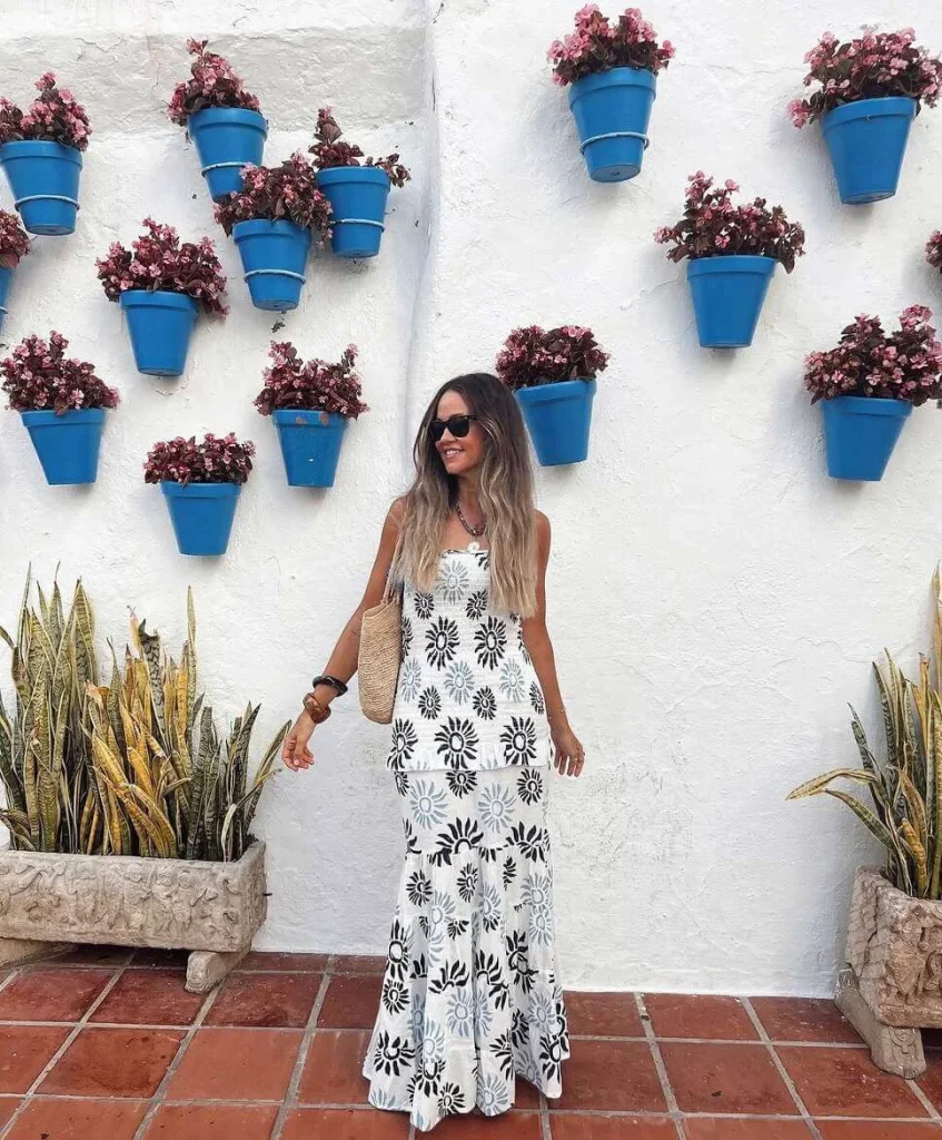 Printed Maxi Dress