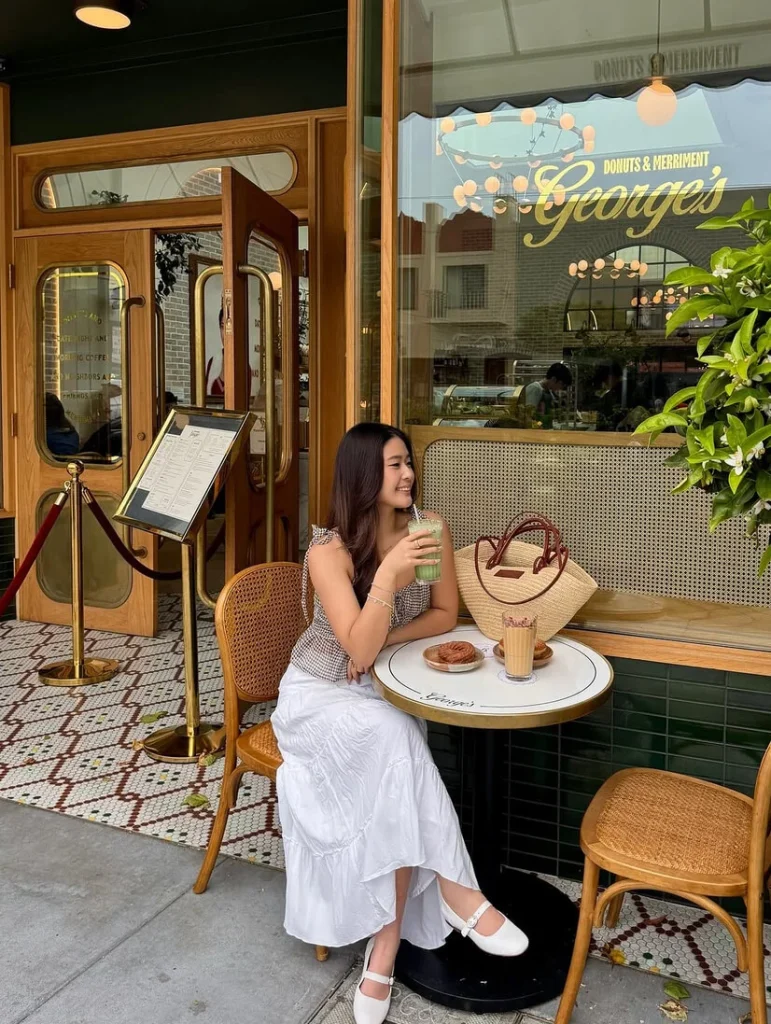 White Maxi Skirt and Gingham Top