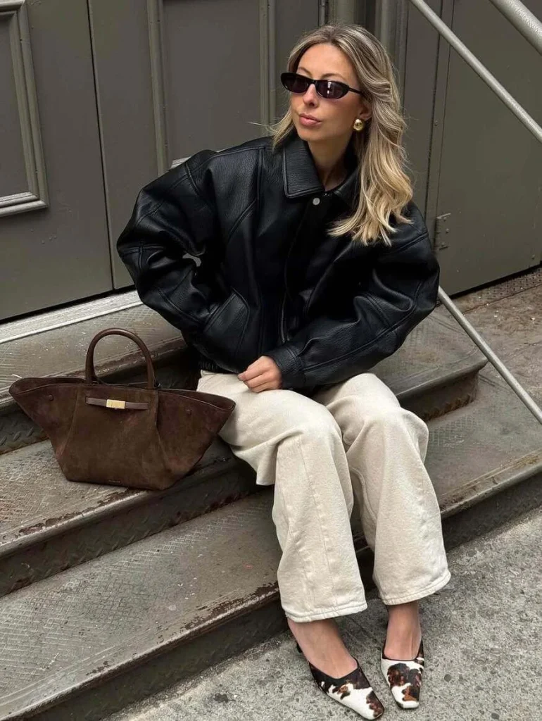 Leather Jacket Break