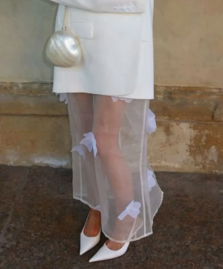 2. Sheer Layering That Adds Texture Without Feeling Too Revealing