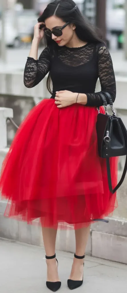 17. Crimson Drama for the Classy Rebel