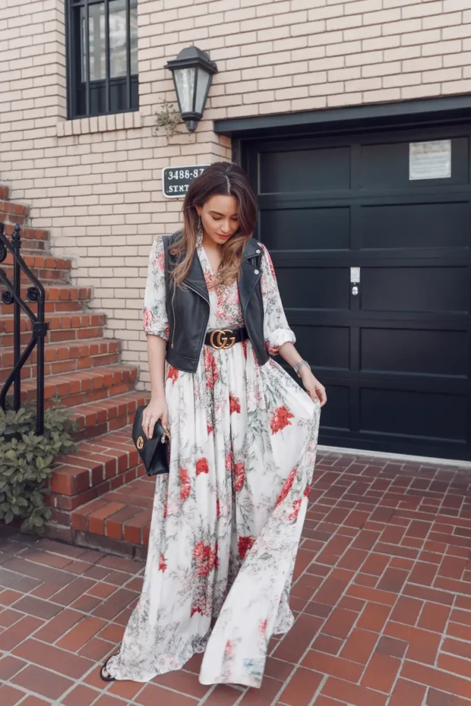 9. Boho Romance Meets Streetwise Edge
