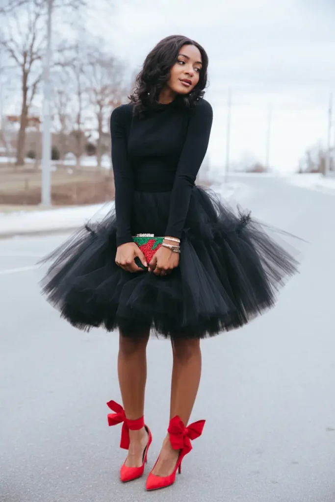 16. Bold Bows and Tulle That Twirls