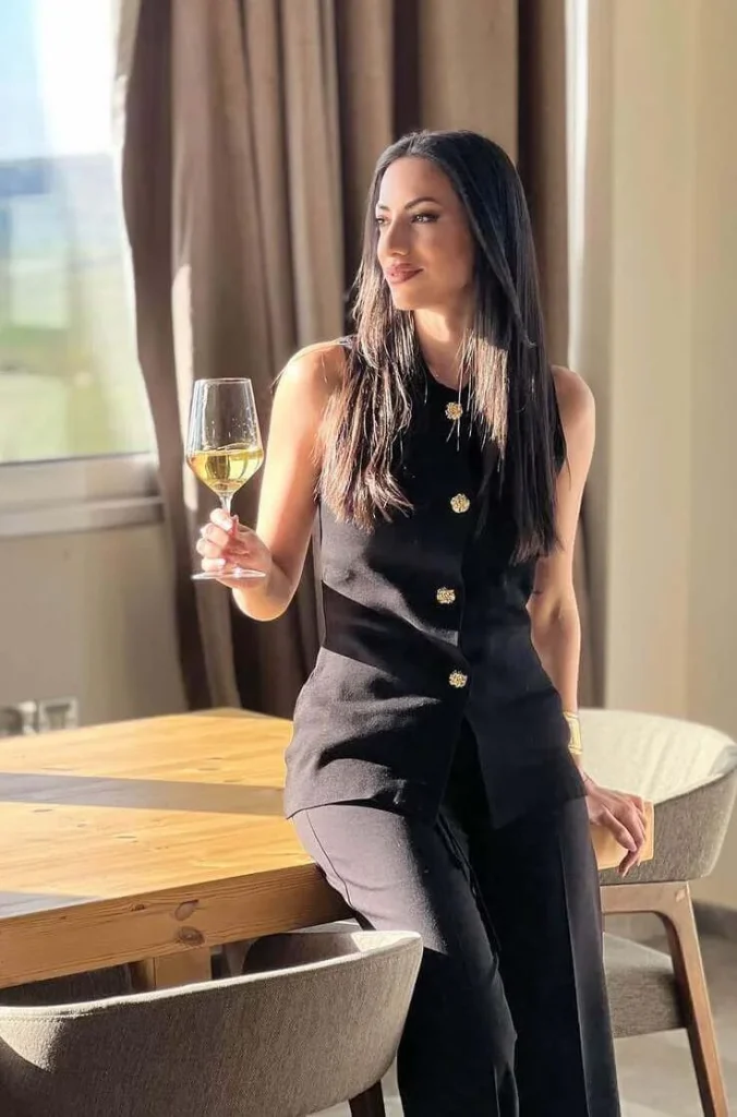 Black Buttoned Vest and Trousers